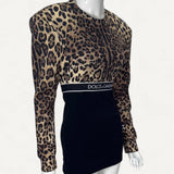 Blusa Dolce & Gabbana Animal Print