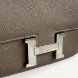Bolsa Hermès Constance 22 Epsom Etoupe com Ferragens Palladium
