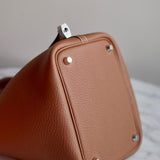 Bolsa Hermès Picotin 18 Gold com Ferragens Palladium