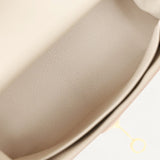 Bolsa Hermès Kelly 25 Togo Craie com Ferragens Gold