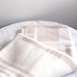 Manta Hermès Ithaque Jacquard de Lã Merino