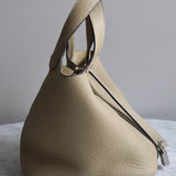 Bolsa Hermès Picotin 18 Clemence Dune com Ferragens Palladium