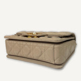 Bolsa Christian Dior Jolie Top Handle Pequena Camel