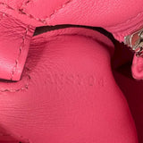 Bolsa Hermès Kelly 25 Swift Rose Confetti com Ferragens Palladium