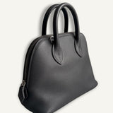 Bolsa Hermès Mini Bolide Cheve Mysore Ardoise com Ferragens Palladium