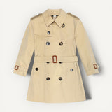 Trench Coat Burberry Infantil Bege