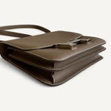 Bolsa Hermès Constance 22 Epsom Etoupe com Ferragens Palladium