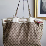 Bolsa Gucci Positano Scarf Monograma
