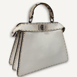 Bolsa Fendi Peekaboo Off White