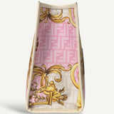Bolsa Fendi X Versace Sunshine Tote Estampada