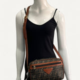 Bolsa Fendi Zucca Canvas Monogram Crossbody