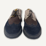 Sapato Oxford Hermes Derby Suede Multicolor