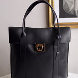 Bolsa Salvatore Ferragamo Sookie Tote Preta