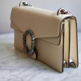 Bolsa Gucci Original Dionysus Couro Off White