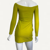 Vestido Tan Dot Mesh Mini Dress Self Portrait