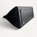 Bolsa Hermès Birkin 30 Epsom Sellier Noir com Ferragens Palladium
