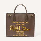 Bolsa Gucci 2way 100th Anniversary Tote Bag Marrom