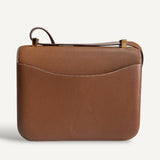 Bolsa Hermès Constance 24 Gold Epsom com Ferragens Gold