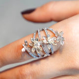 Anel Full Diamond com Baguetes P11,1 - 1,62CT