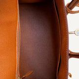 Bolsa Hermès Birkin 25 Epsom Sellier Gold com Ferragens Gold