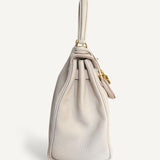 Bolsa Hermès Kelly 28 Togo Beton com Ferragens Douradas