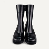Bota Chloè Ankle Boots Slip-on Preta
