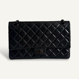 Bolsa Chanel 2.55 Reissue Preta com Ferragens Black