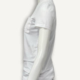 Camiseta Hermès com Bolso Bordado Blanc