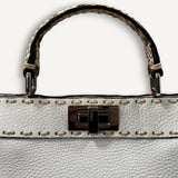 Bolsa Fendi Peekaboo Off White