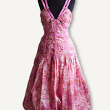 Vestido Ulla Johnson Kaia Corset Rosa