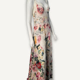 Vestido Dolce & Gabbana Slip Dress Mixed Floral