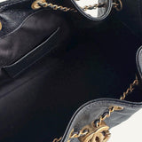 Bolsa Chanel 25 Small Caviar Preta com Ferragens Douradas
