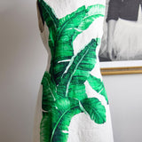 Vestido Dolce & Gabbana Floral Print Branco I Verde