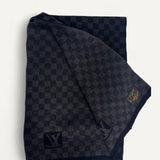 Cachecol Louis Vuitton Monograma Preto