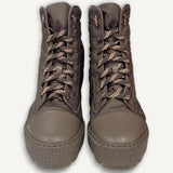 Bota Hermès Cano Baixo Fresh Etoupe