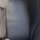 Bolsa Hermès Birkin 30 Togo Noir com Ferragens Palladium