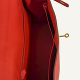 Bolsa Hermès Kelly 35 Capucine com Ferragens Gold