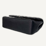 Bolsa Chanel Classic Double Flap Lambskin Preta