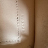 Bolsa Hermès Mini Kelly Epsom Tricolor Nata/ Chai / Gris Meyer com Ferragens Palladium