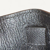 Bolsa Hermès Kelly 28 Epsom Noir com Ferragens Gold