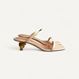 Sandália Bottega Veneta Branca