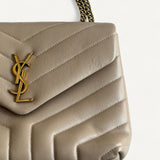 Bolsa Saint Laurent Lou Lou Bege