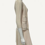 Vestido Chanel com Casaqueto Rose