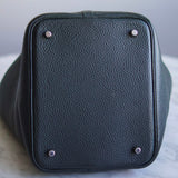 Bolsa Hermès Picotin 22 Clemence Vert Fonce Com Ferragens Palladium