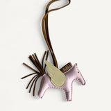 Charm Hermès Pegasus PM Rose Darling / Kraft / Jaune