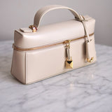 Bolsa Loro Piana L23 Calfskin Sunday Morning | Sun Gold