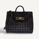 Bolsa Bottega Veneta Andiamo Pequena Fondant