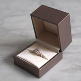Anel Bvlgari Serpenti Viper Ouro Banco 18K com Diamantes