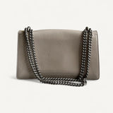 Bolsa Gucci Dionysus Small Cinza com Ferragens Prateadas