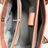 Bolsa Chanel Executive Cerf Tote Bag Beige